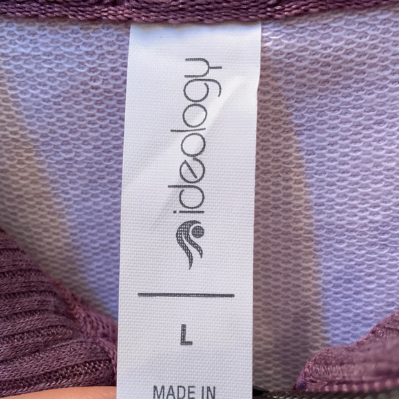 New Ideology Multicolor Tie-Dye Quarter-Zip Crop Sweatshirt - Picture 2 of 10